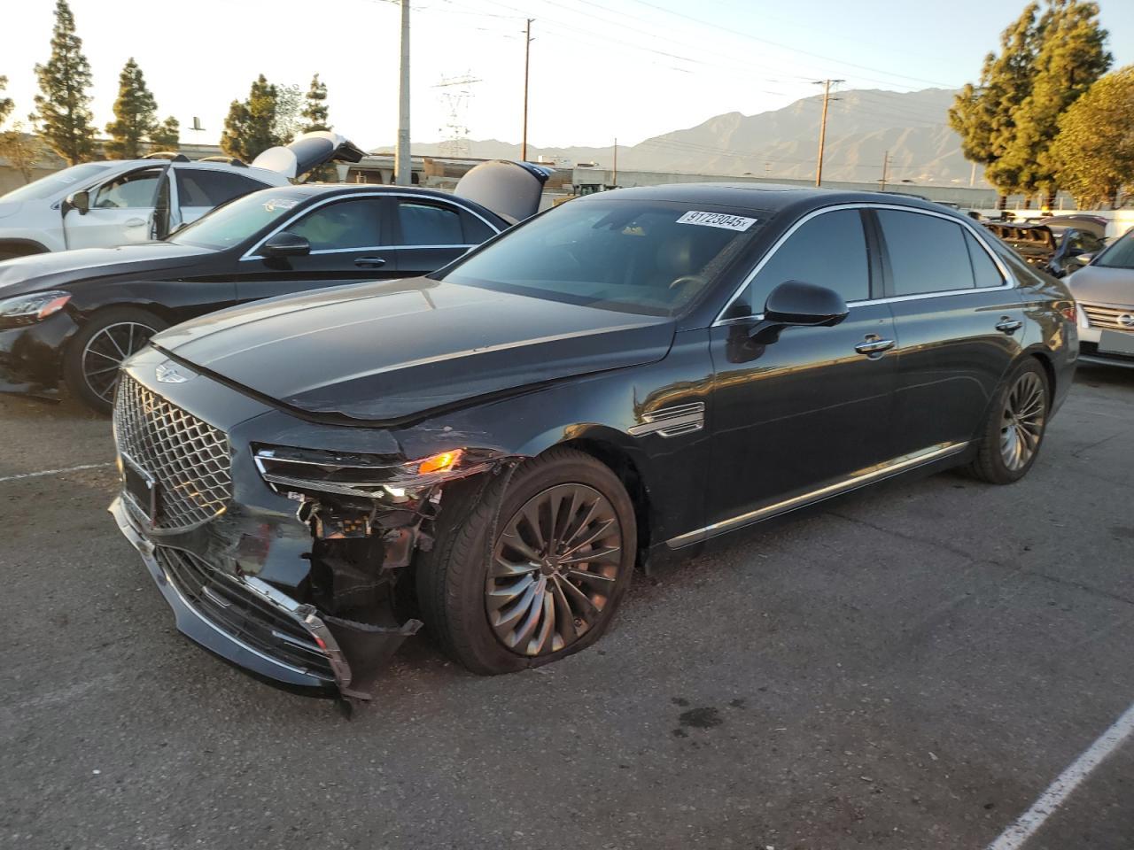 2021 Genesis G90 Ultimate, VIN KMTF54PH3MU084782 — Front end