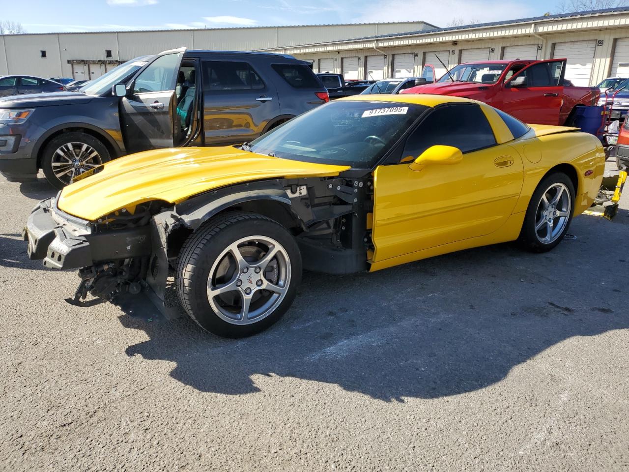 2000 Chevrolet Corvette, VIN 1G1YY22G2Y5127664 — Front end