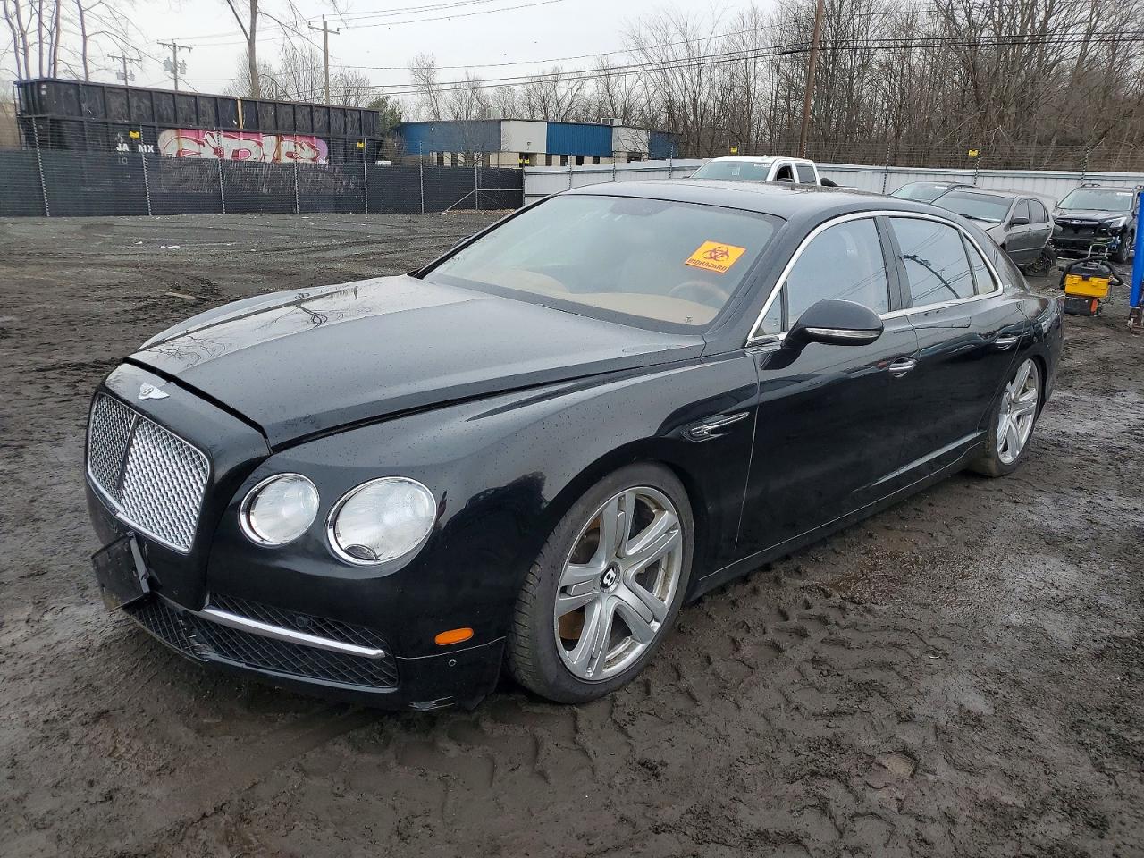 2014 Bentley Flying Spur, VIN SCBEC9ZA6EC092155 — Water / flood