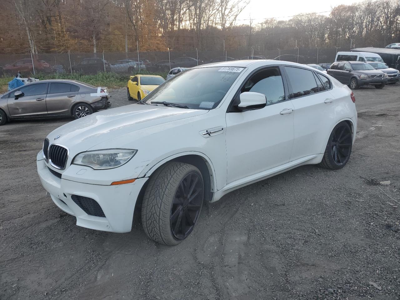 2014 BMW X6 M, VIN 5YMGZ0C53E0J99801 — Front end