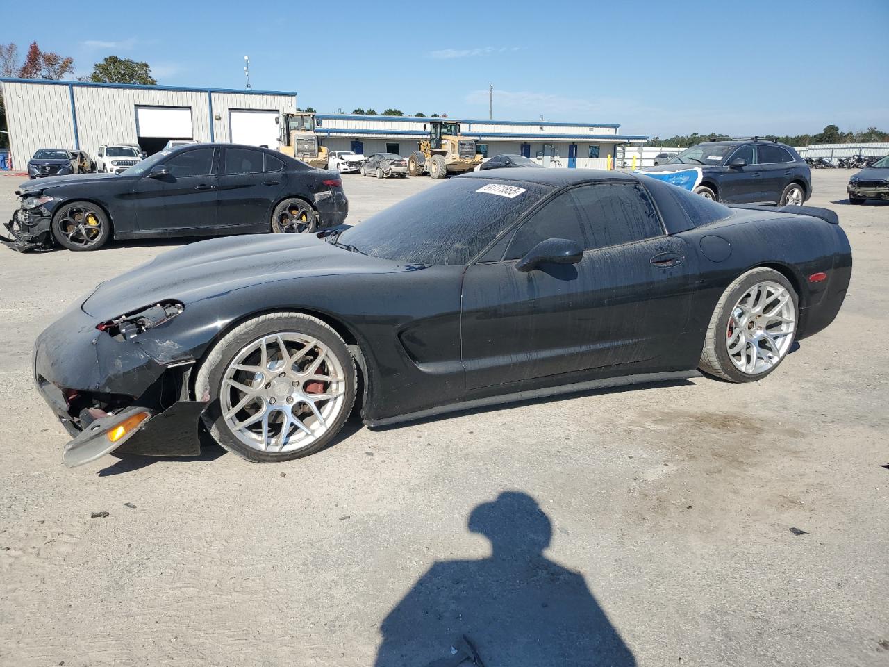 2000 Chevrolet Corvette, VIN 1G1YY22G8Y5109850 — Front end