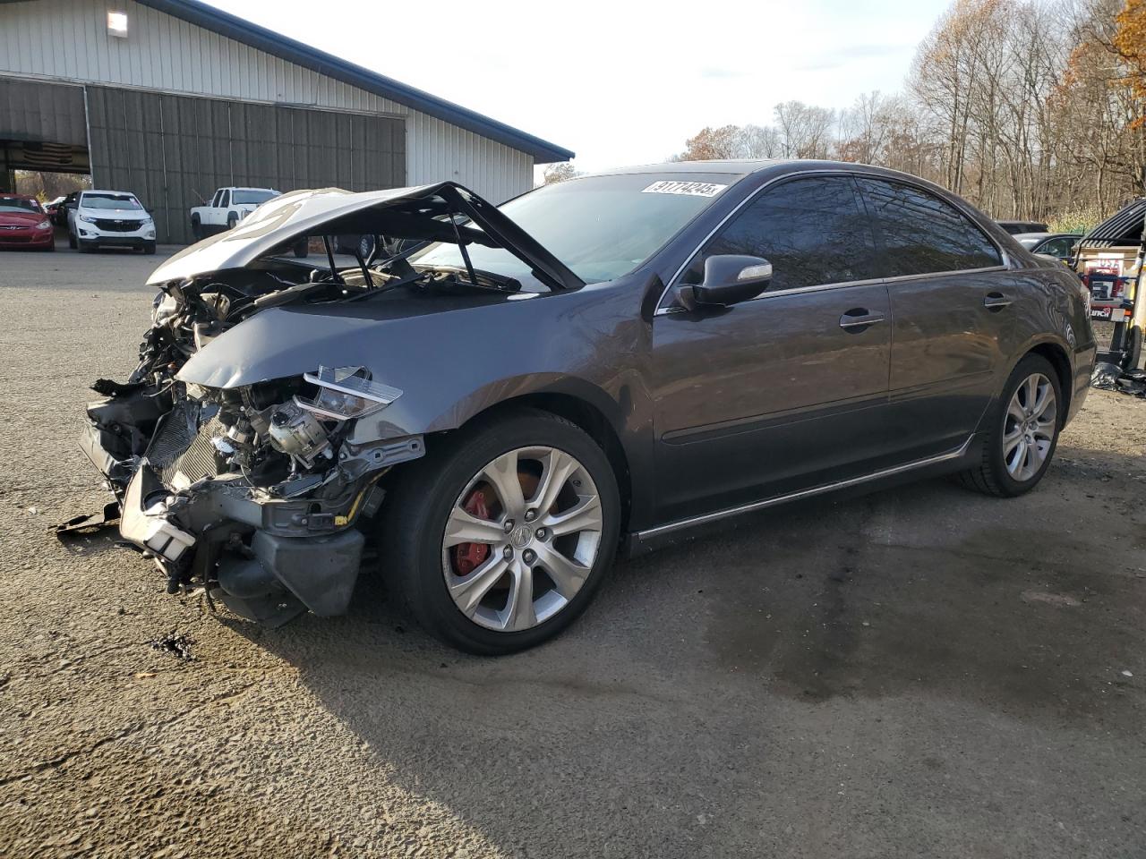 2010 Acura RL Technology, VIN JH4KB2F67AC001851 — Front end