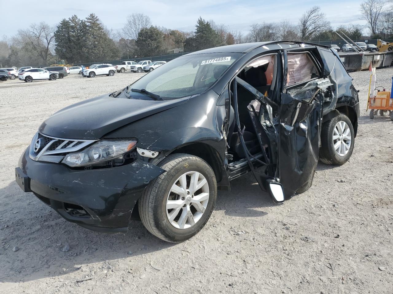 2012 Nissan Murano S, VIN JN8AZ1MW2CW229087 — Side