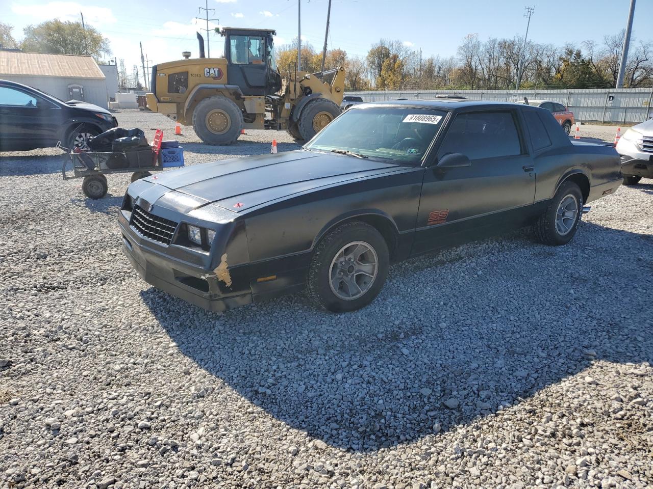 1987 Chevrolet Monte Carlo Sport SS, VIN 1G1GZ11G6HR122321 — Minor dents and scratches