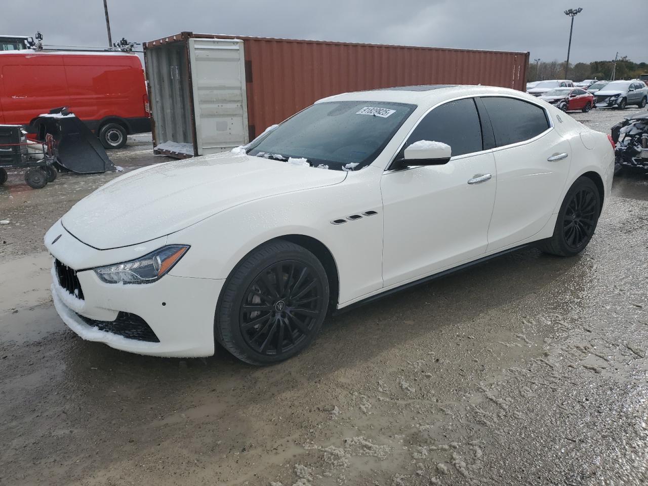 2020 Maserati Ghibli, VIN ZAM57XSAXL1351850 — Front end