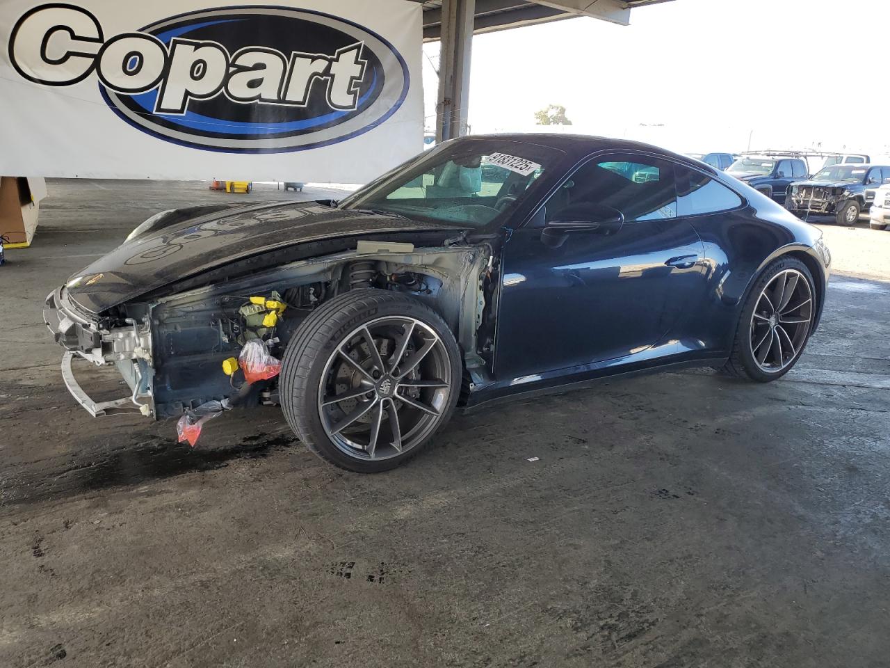 2021 Porsche 911 Carrera, VIN WP0AA2A91MS206545 — Front end