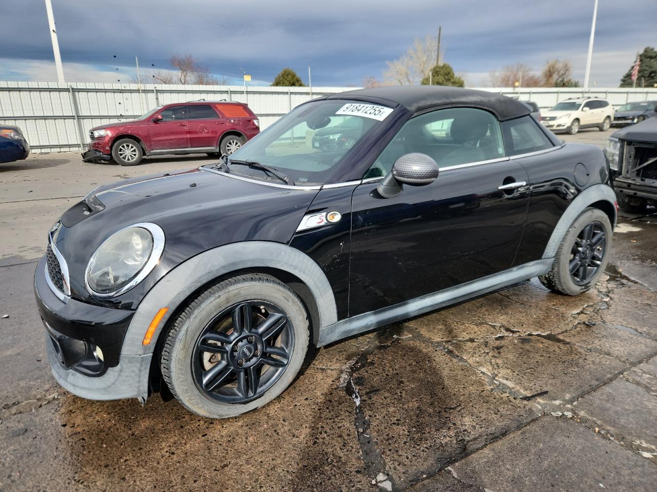 2012 MINI Coupe S, VIN WMWSX3C55CT408314 — Зад