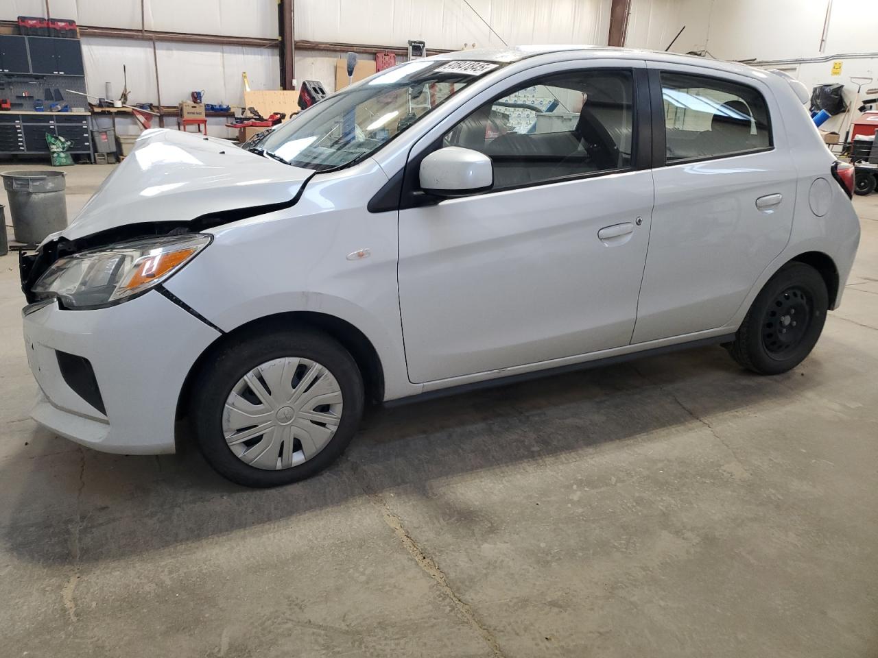 2022 Mitsubishi Mirage ES, VIN ML32AUHJ4NH004168 — Frame damage