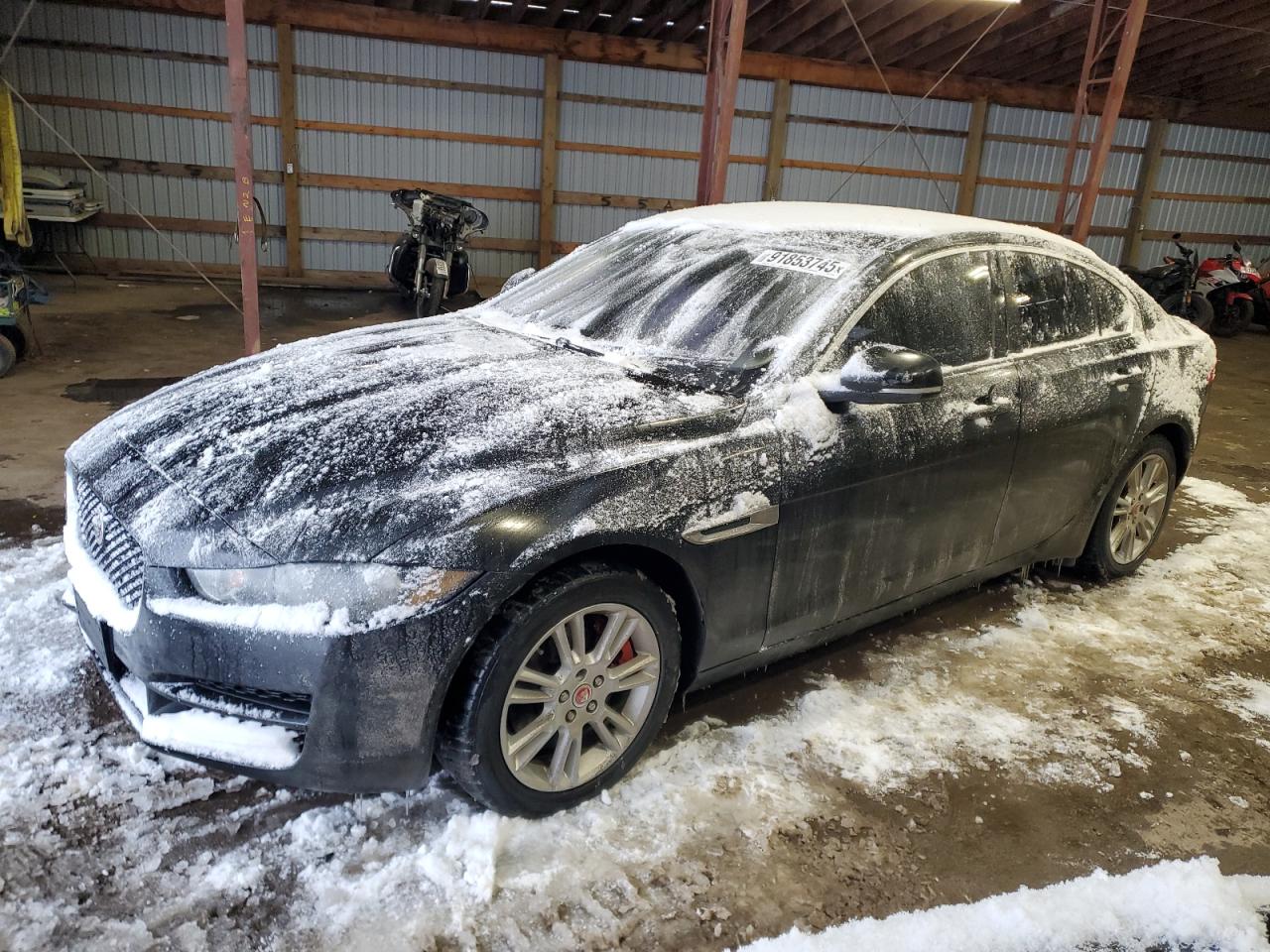 2018 Jaguar XE 20d Premium, VIN SAJAJ4FN0JCP25286 — Undercarriage
