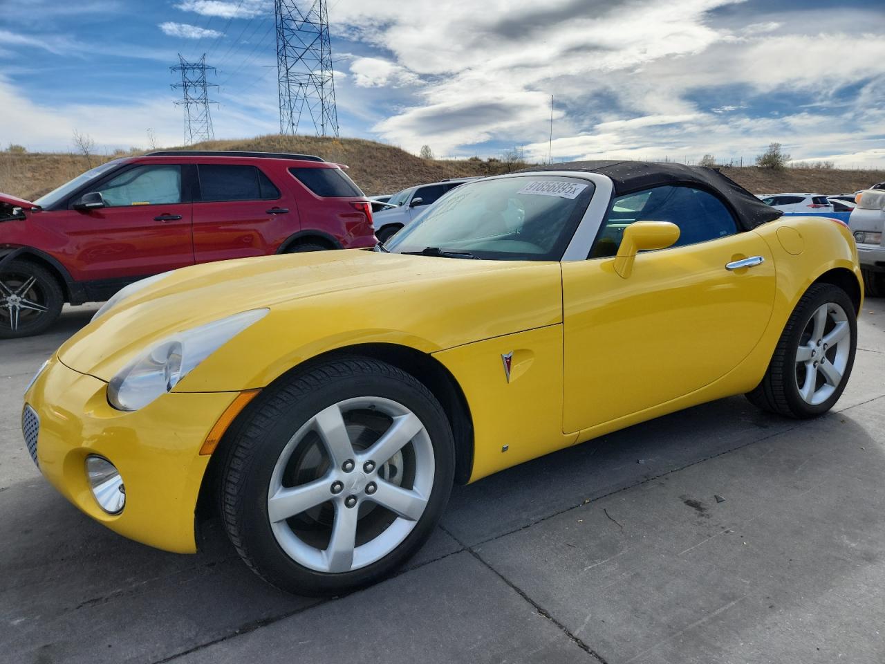 2007 Pontiac Solstice, VIN 1G2MB35B37Y141104 — Hail