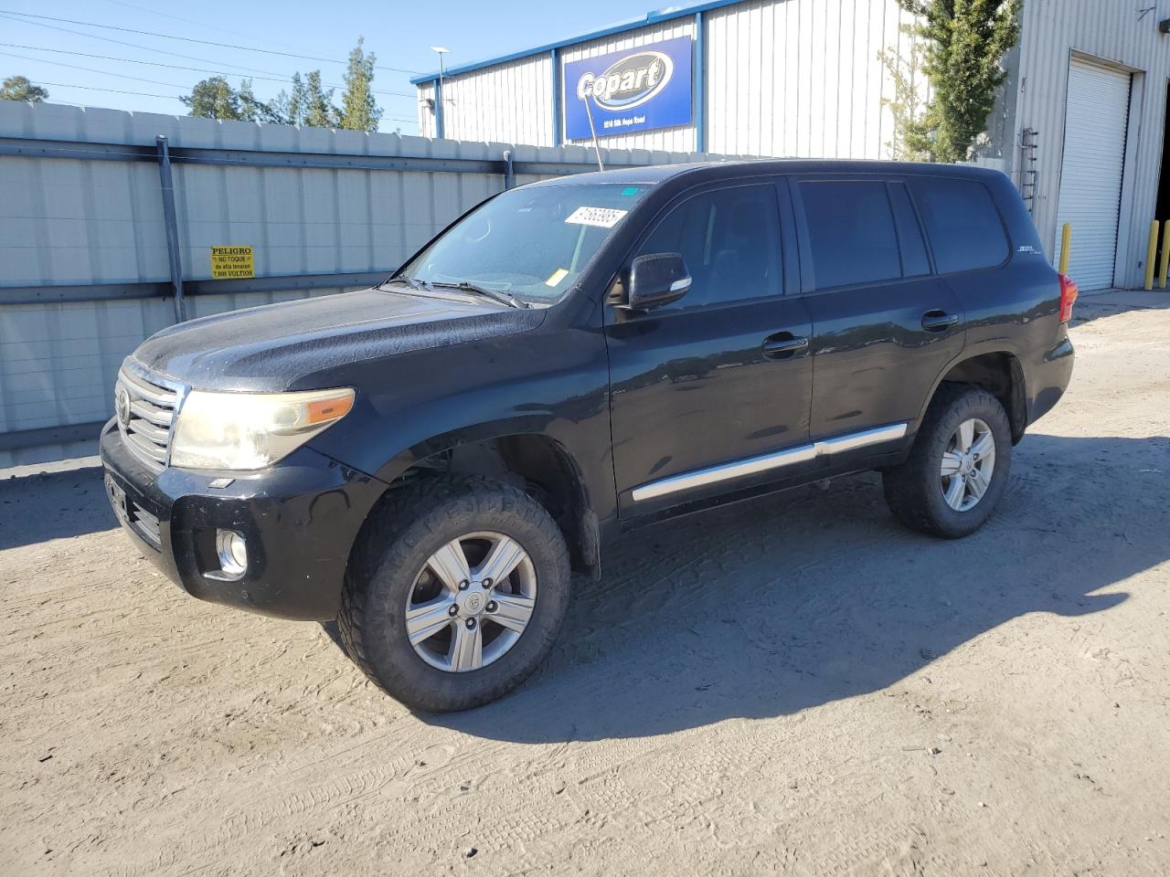 2013 Toyota Land Cruiser, VIN JTMHY7AJ9D4009628 — Water / flood