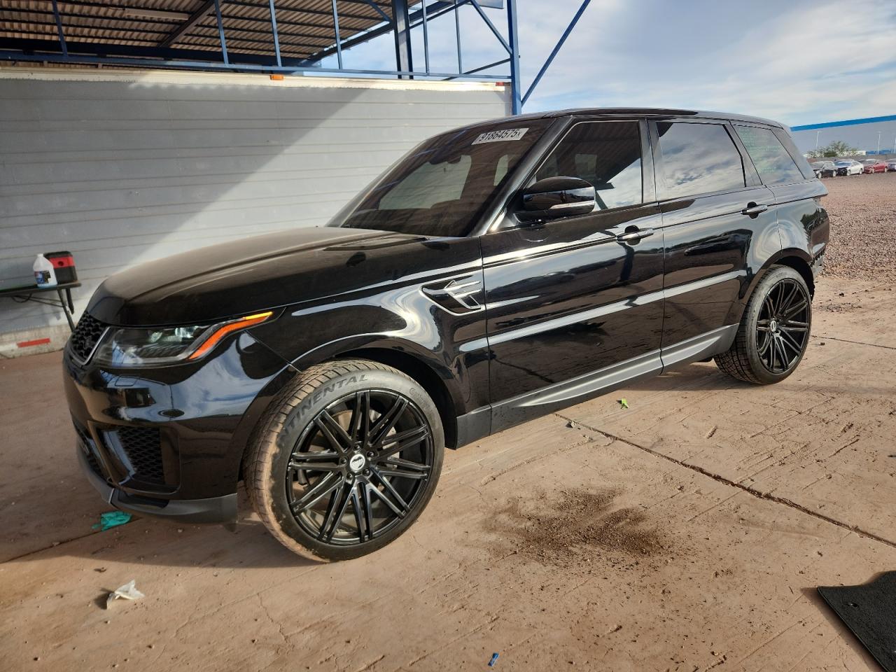2018 Land Rover Range Rover Sport SE, VIN SALWG2RV0JA400189 — Partial repair