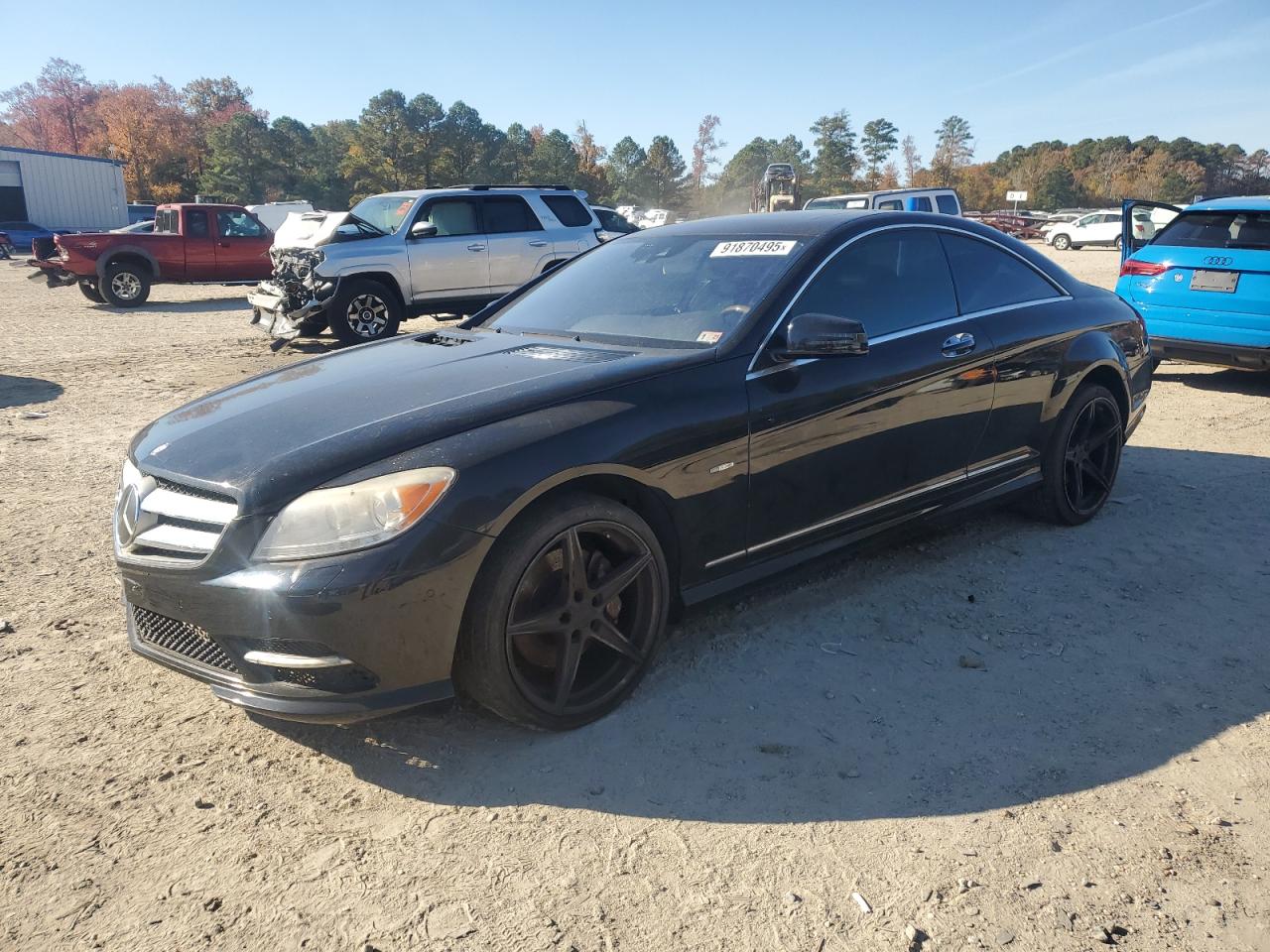 2011 Mercedes-Benz CL 550, VIN WDDEJ9EB2BA026779 — Auction photo