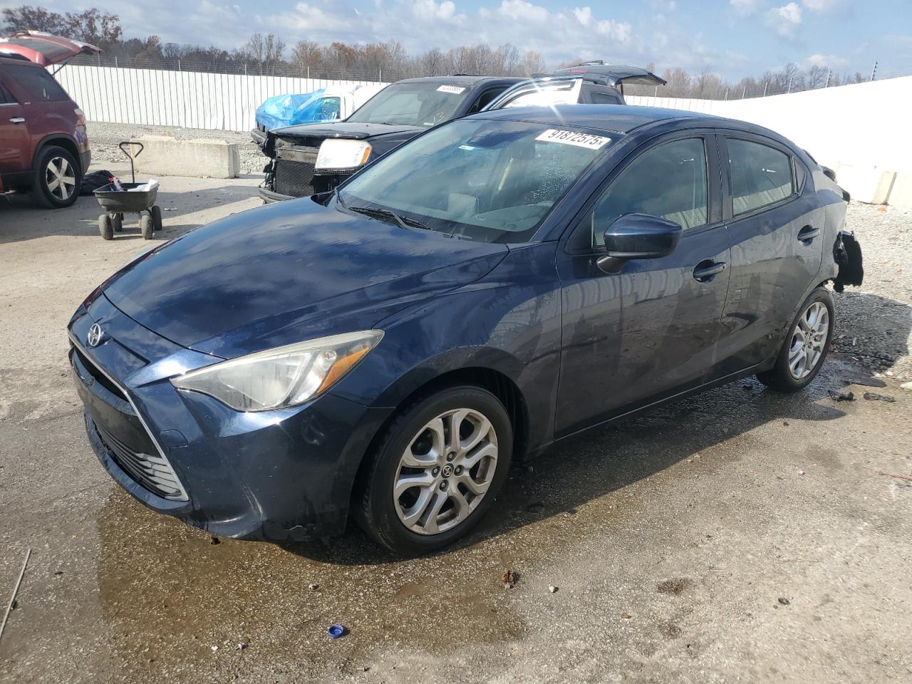 2016 Scion iA, VIN 3MYDLBZV6GY139781 — Rear end