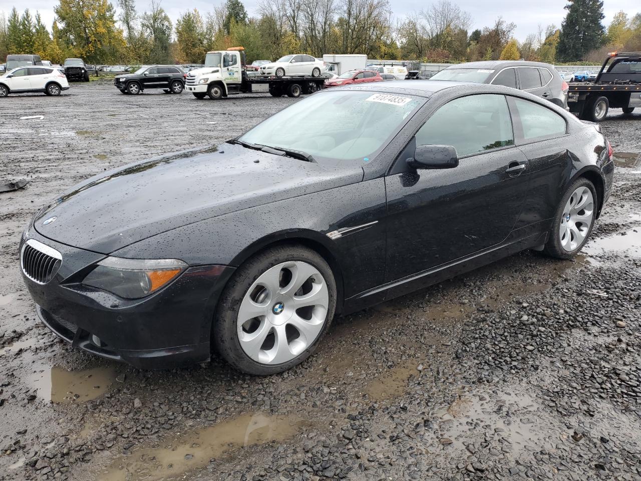 2004 BMW 6 Series 645Ci, VIN WBAEH73434B215658 — Rear end