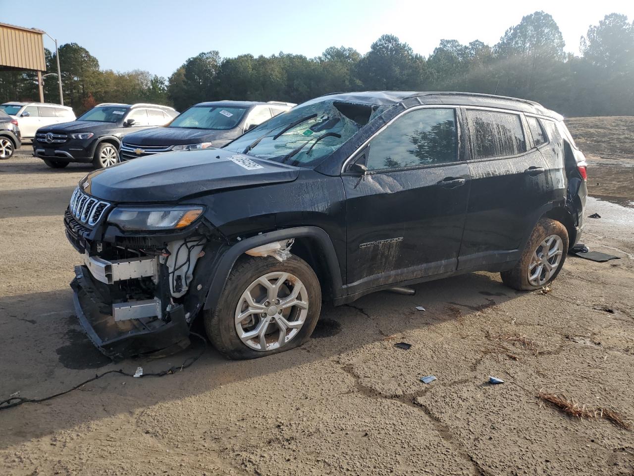 2024 Jeep Compass Latitude, VIN 3C4NJDBN7RT164753 — Rollover