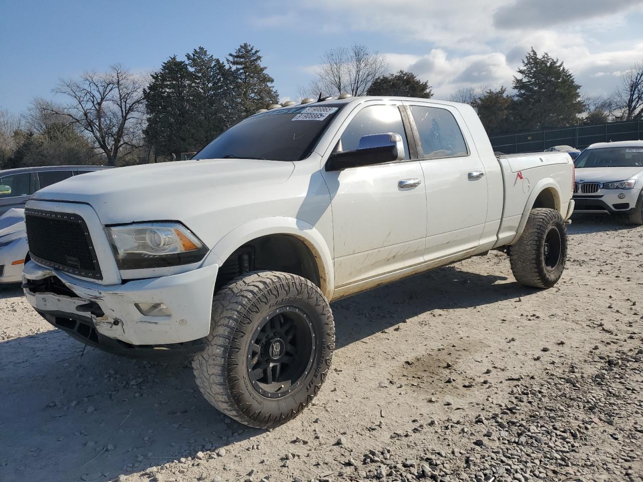 2016 Ram 2500 Laramie, VIN 3C6UR5NL4GG112658 — Повреждение рамы