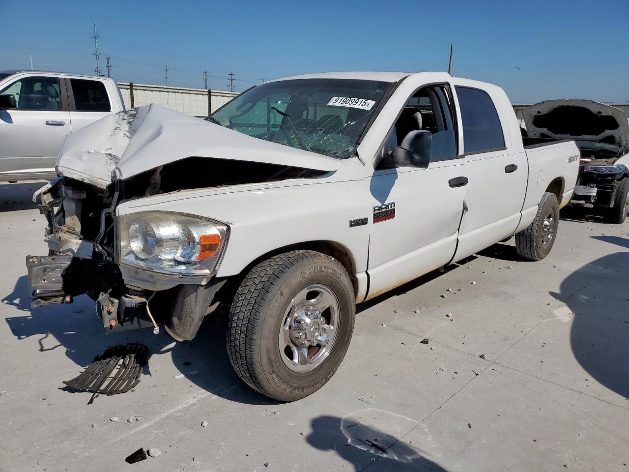 2009 Dodge RAM, VIN 3D7KR29T79G501084 — Front end