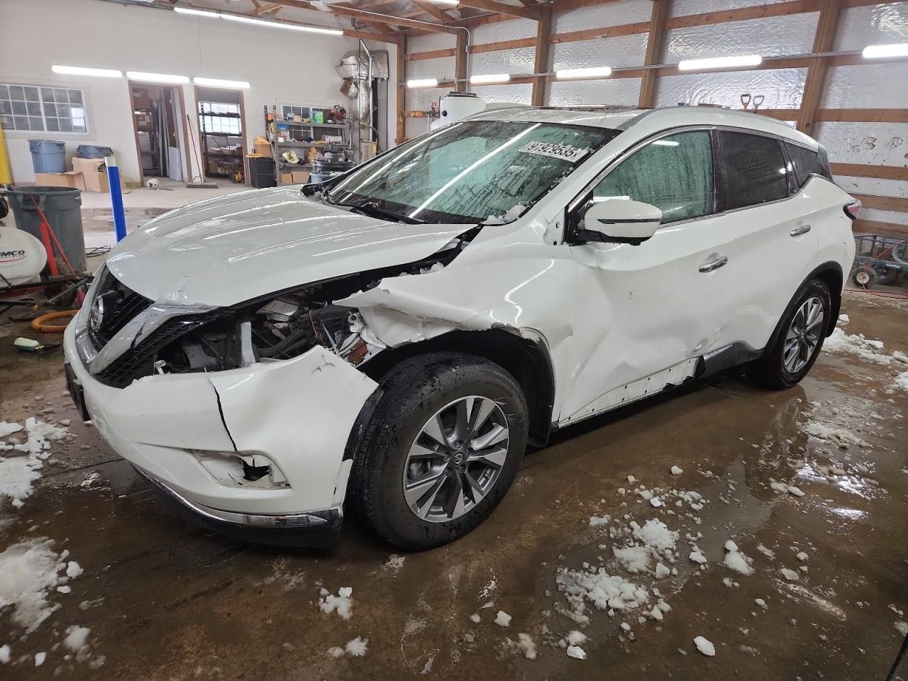 2018 Nissan Murano SV, VIN 5N1AZ2MH2JN185335 — Side
