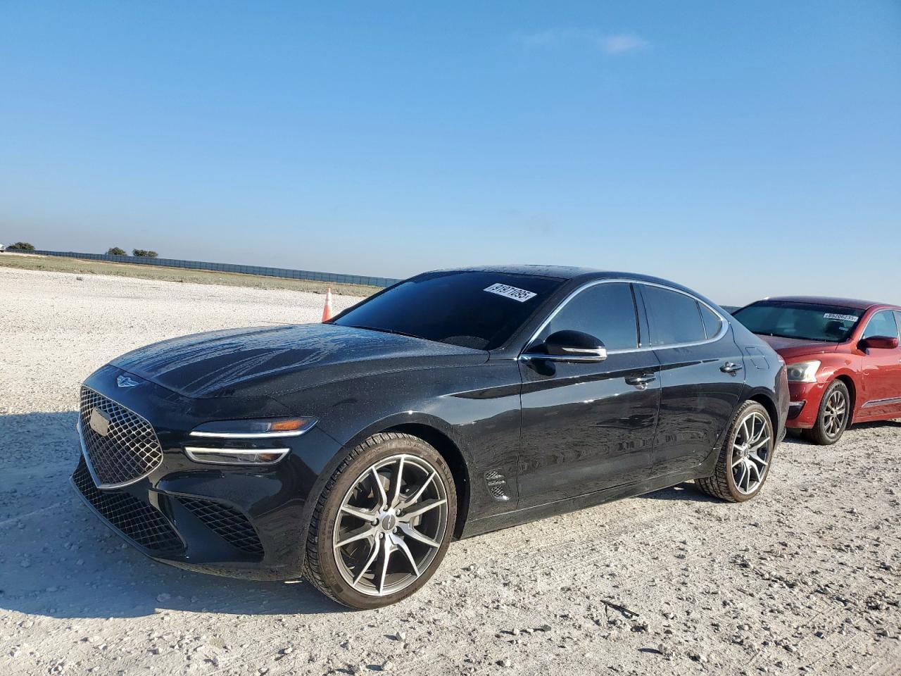 2023 Genesis G70 3.3T, VIN KMTG54TE0PU106029 — Rear end
