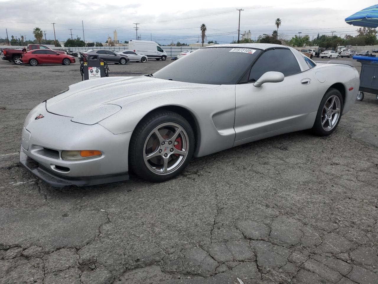 2002 Chevrolet Corvette, VIN 1G1YY22G725129790 — Front end
