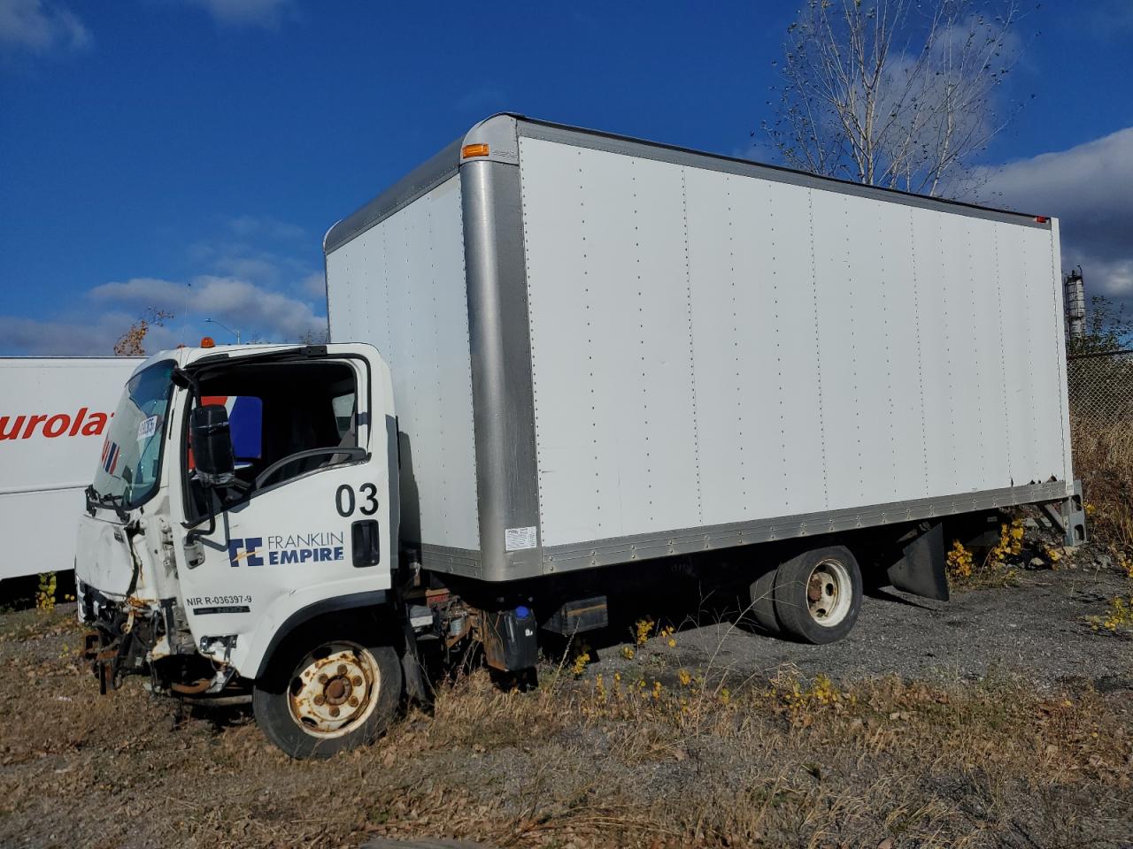 2020 Isuzu NRR IBT, VIN JALE5W160L7301374 — Front end