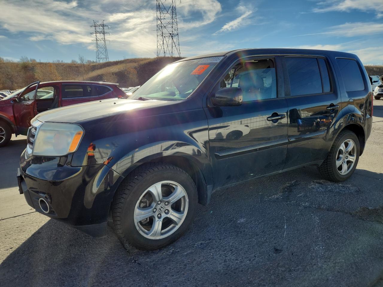 2013 Honda Pilot EX-L, VIN 5FNYF4H50DB048792 — Biohazard / chemical