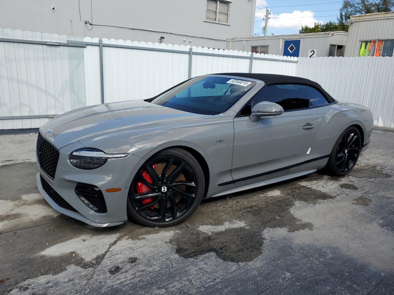 2025 Bentley Continental GT Speed, VIN SCBDR4ZG2SC020883 — Water / flood