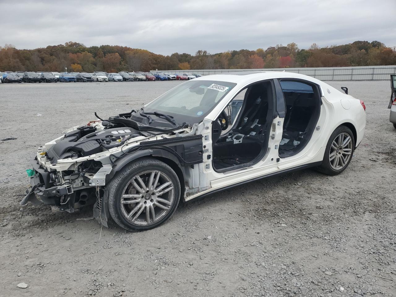 2015 Maserati Ghibli, VIN ZAM57XSA9F1155161 — Stripped