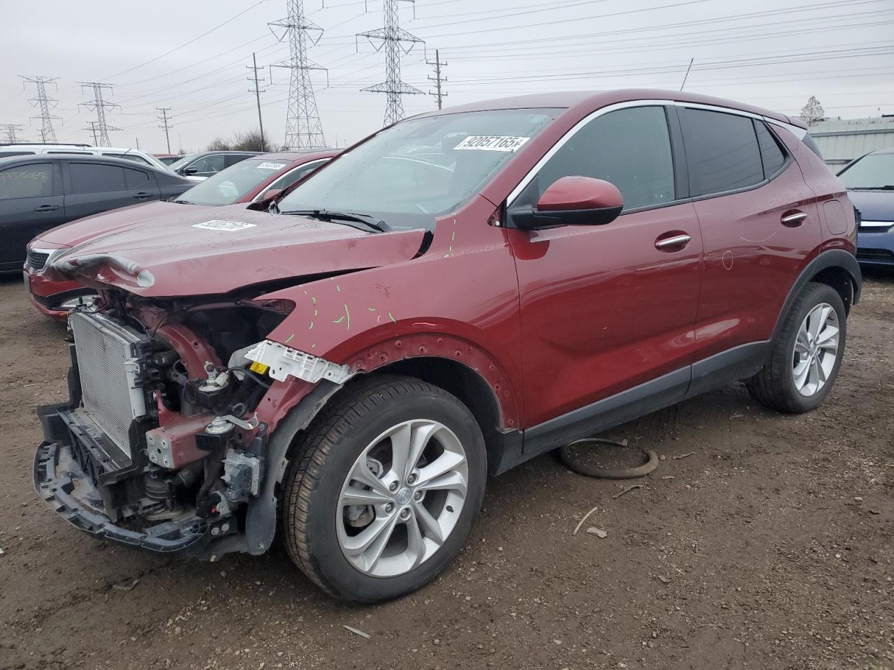 2022 Buick Encore GX Preferred, VIN KL4MMCSL4NB134885 — Front end