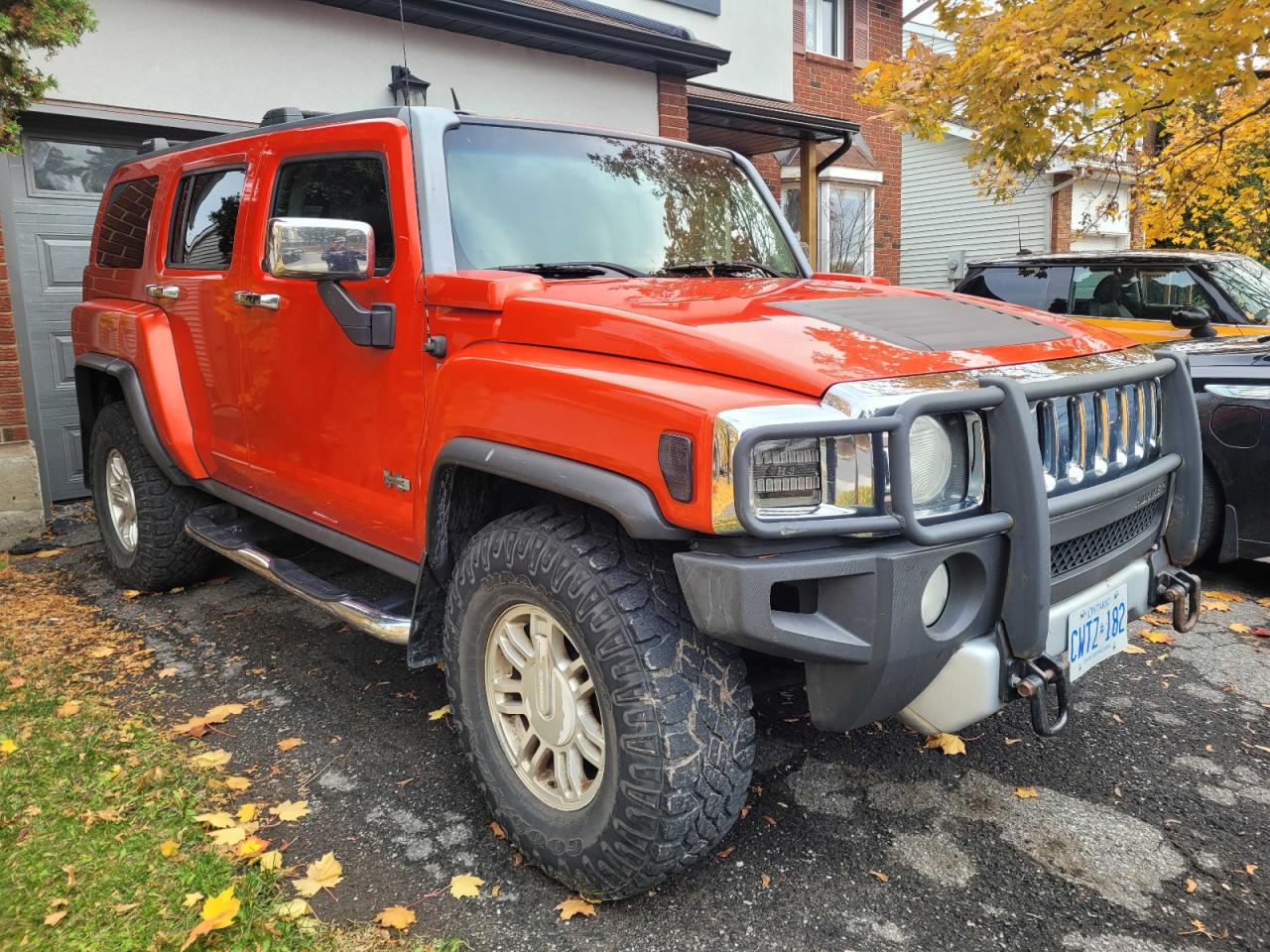 2008 Hummer H3 SUV, VIN 5GTEN13E488138893 — Frame damage