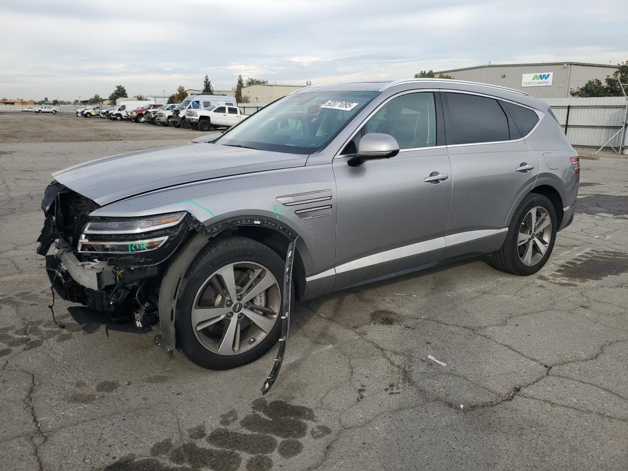 2023 Genesis GV80 Advanced Plus, VIN KMUHCESC3PU107316 — Front end