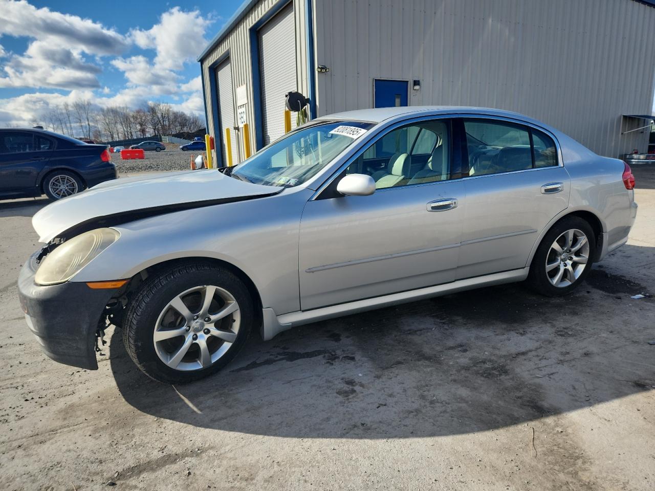 2006 Infiniti G35, VIN JNKCV51F96M609599 — Front end