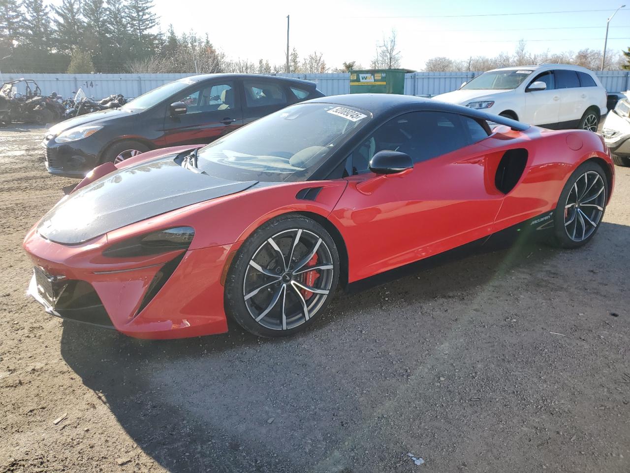 2023 McLaren Artura, VIN SBM16AEA6PW000576 — Rear end