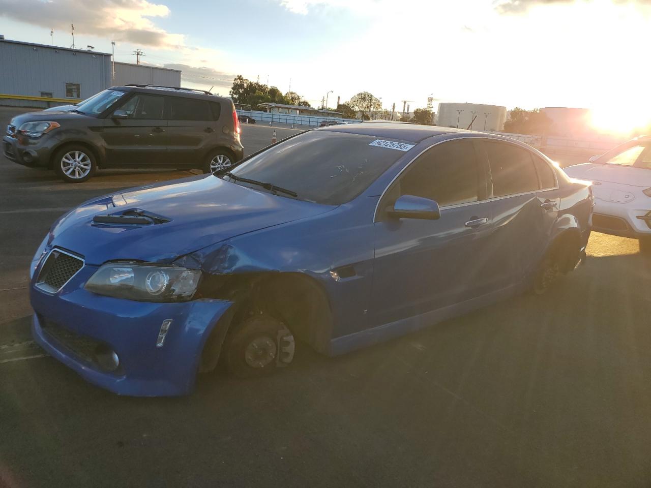 2009 Pontiac G8 GT, VIN 6G2EC57Y39L192961 — Vandalism