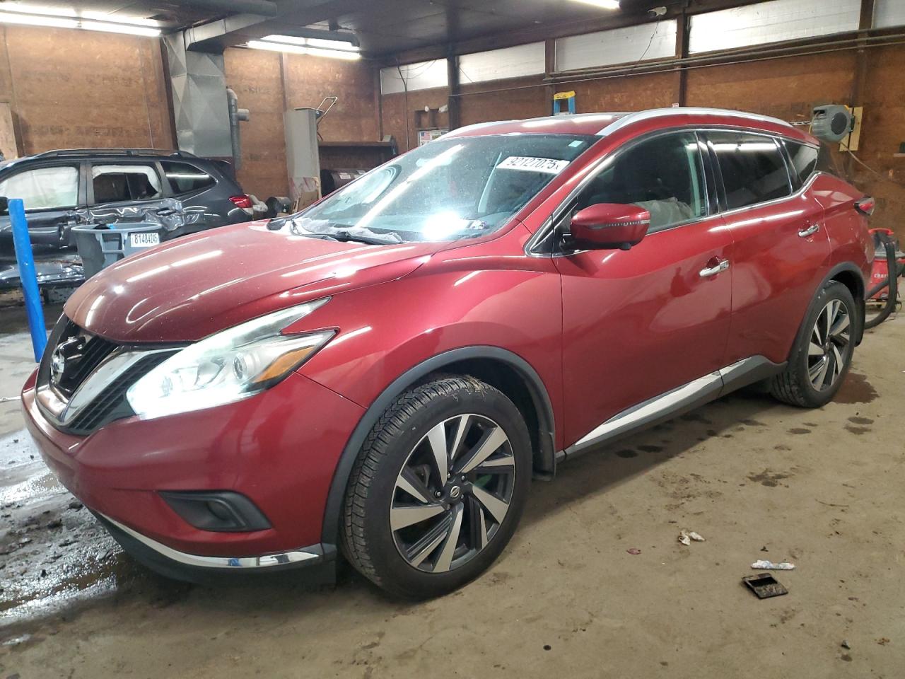 2017 Nissan Murano SL, VIN 5N1AZ2MG8HN171845 — Front end