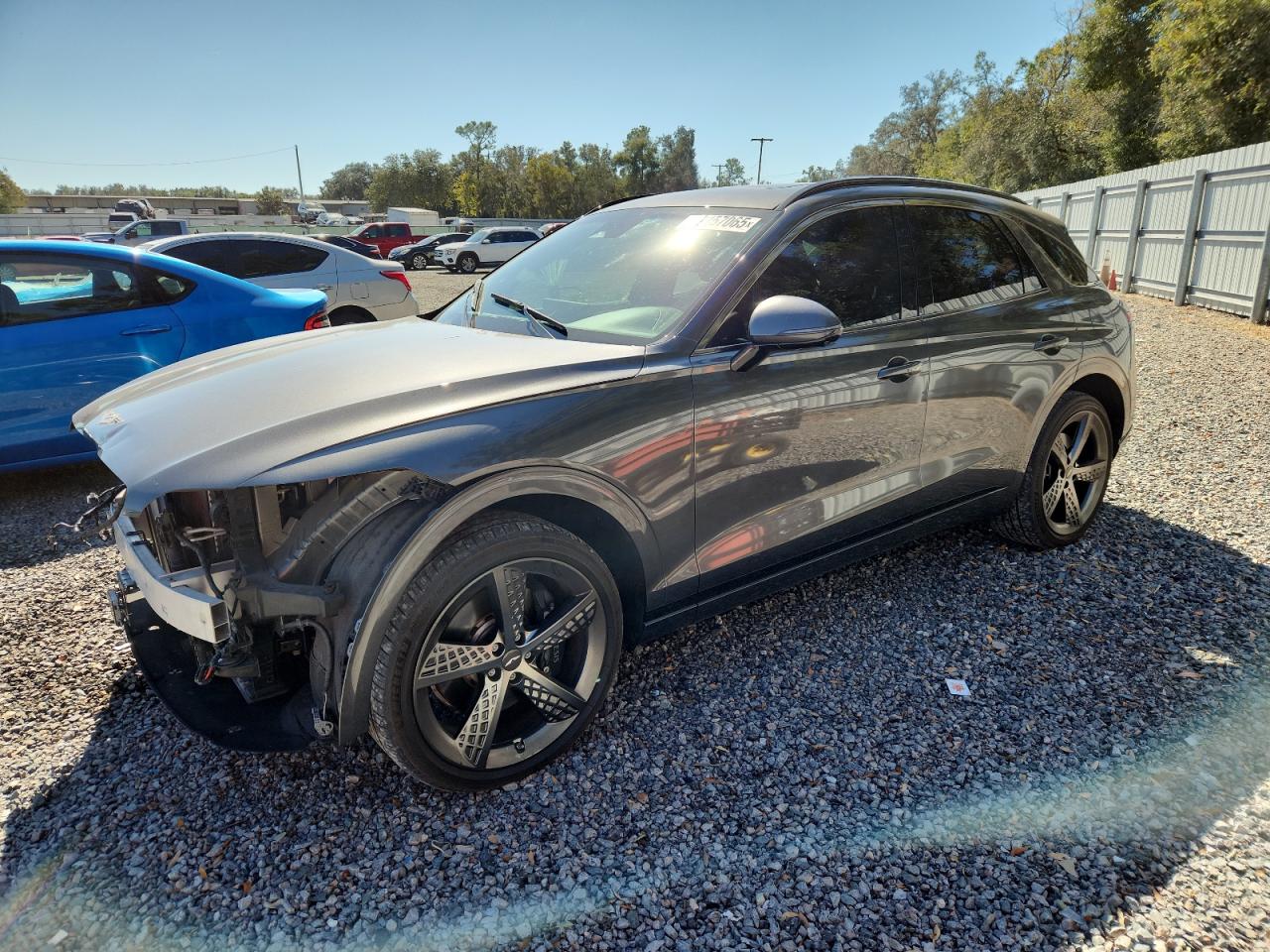 2023 Genesis GV70 2.5T, VIN KMUMADTB7PU100406 — Front end