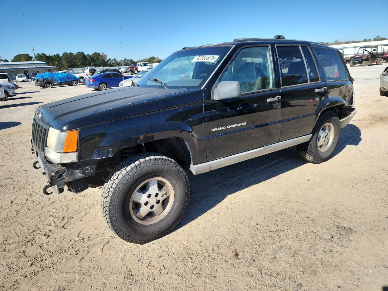 1997 Jeep Grand Cherokee Laredo, VIN 1J4GZ58Y2VC672637 — Rear end