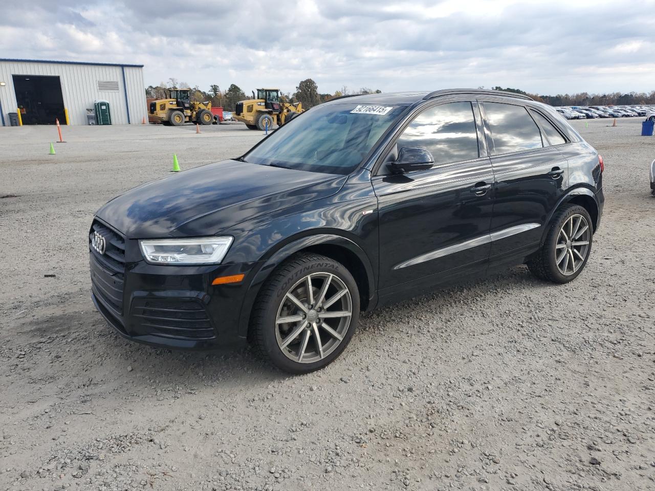 2017 Audi Q3 Prestige, VIN WA1GCCFS2HR014161 — Rear end