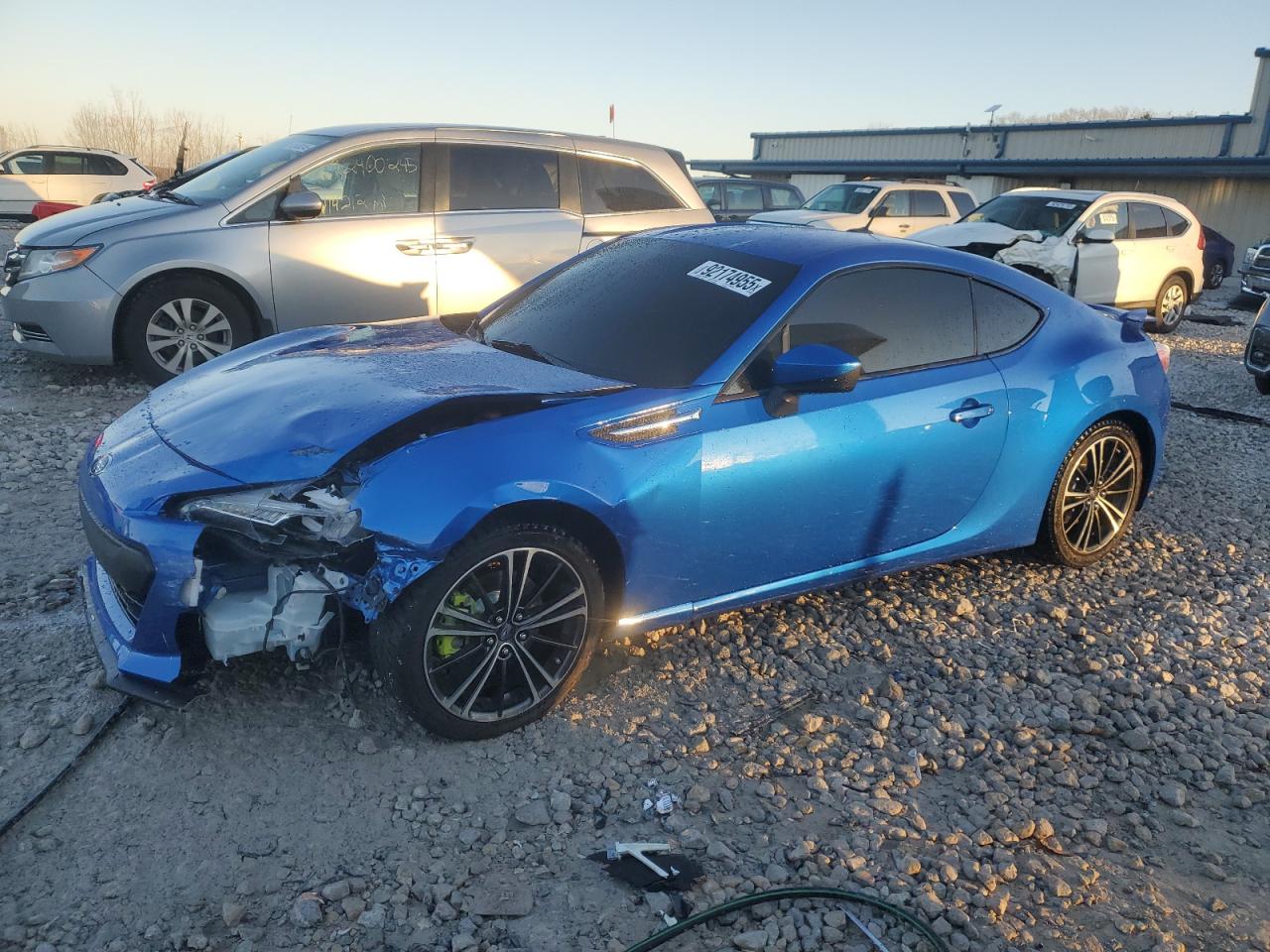 2014 Subaru BRZ Limited, VIN JF1ZCAC1XE9603832 — Front end