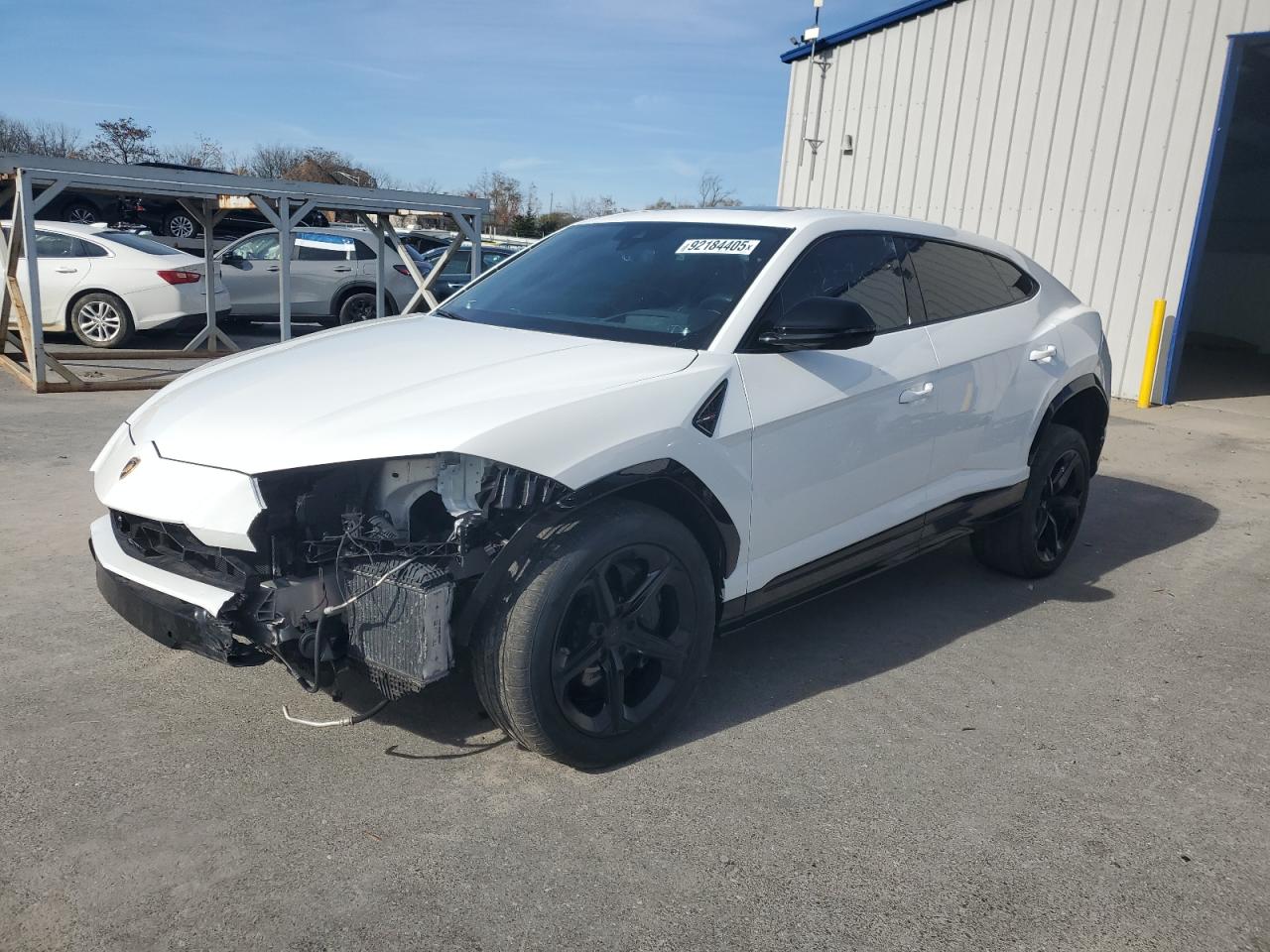 2021 Lamborghini Urus, VIN ZPBUA1ZL8MLA13299 — Front end