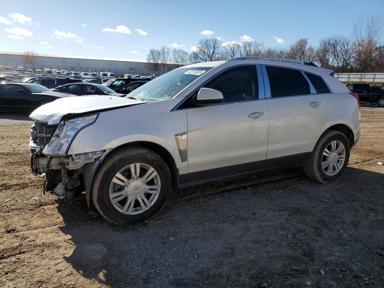 2016 Cadillac SRX Luxury Collection, VIN 3GYFNBE33GS546461 — Front end