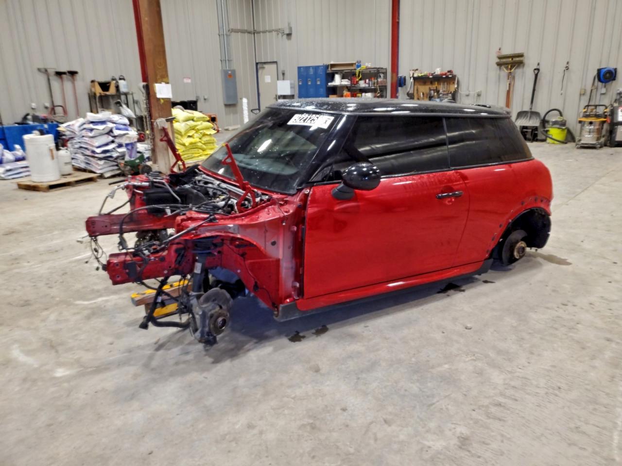 2017 MINI Hardtop John Cooper Works, VIN WMWXM9C56HT997298 — Stripped