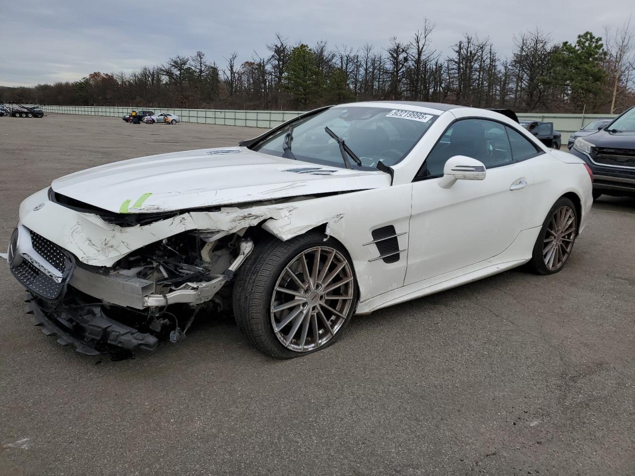 2018 Mercedes-Benz SL 450, VIN WDDJK6GA0JF050515 — Front end