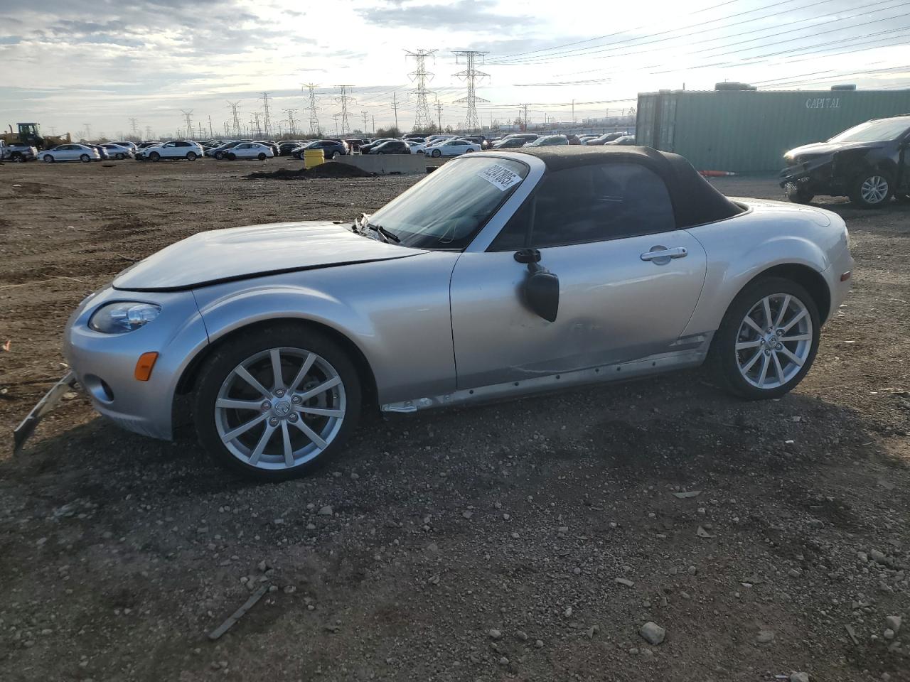 2008 Mazda MX-5 Miata Touring, VIN JM1NC25F980141036 — Front end