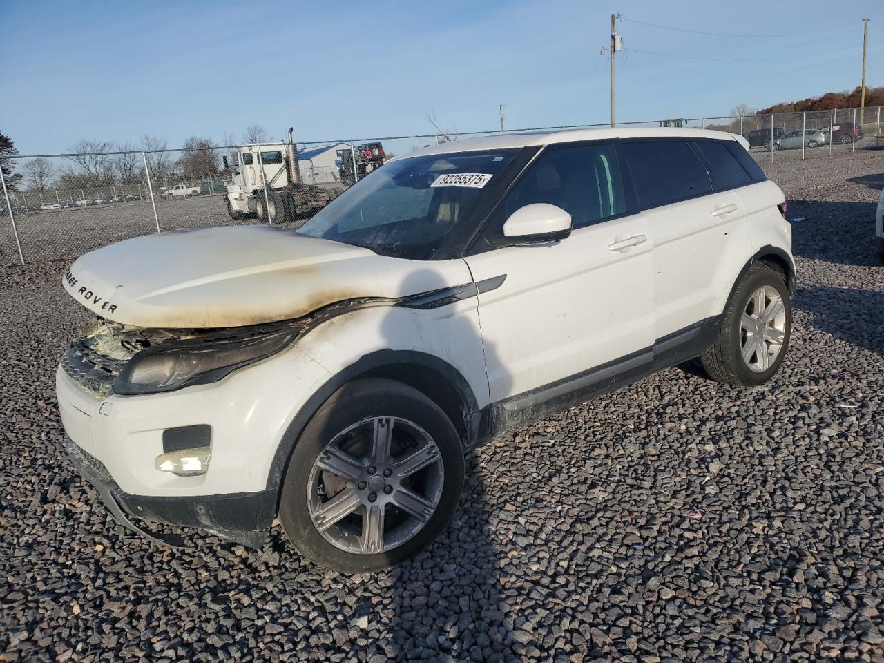 2014 Land Rover Range Rover Evoque Pure Premium, VIN SALVR2BG8EH947502 — Engine fire