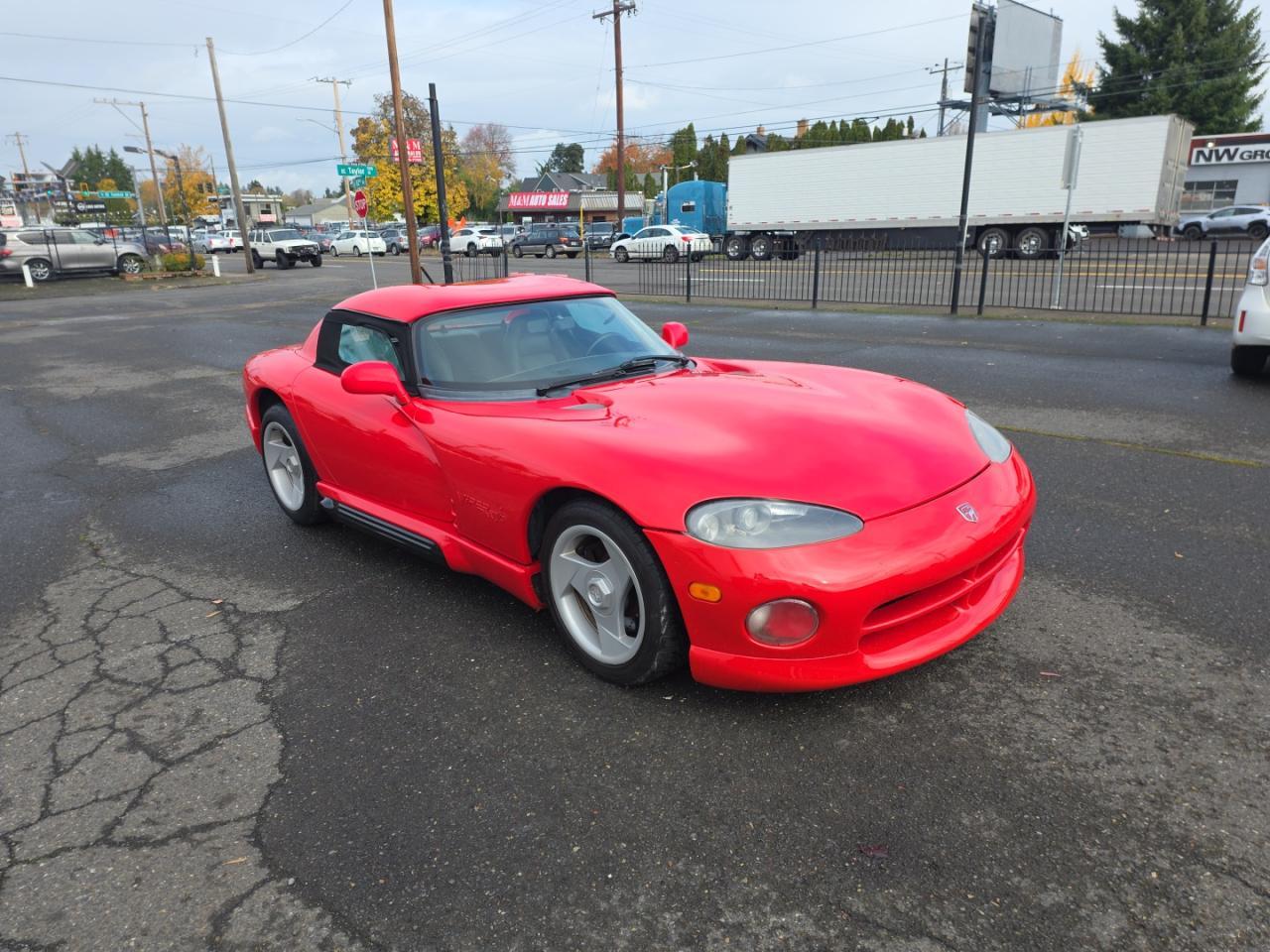 1994 Dodge Viper, VIN 1B3BR65E7RV102211 — Normal wear