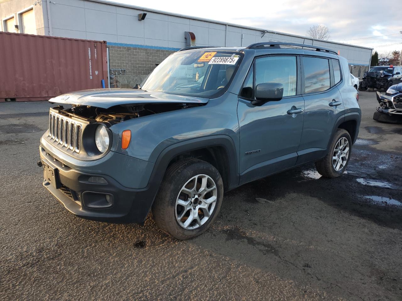 2018 Jeep Renegade Altitude, VIN ZACCJBBB5JPG91624 — Biohazard / chemical