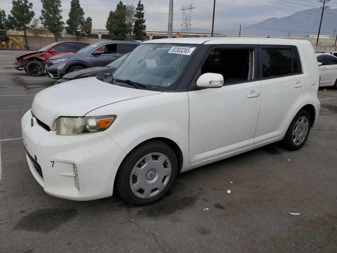 2014 Scion xB, VIN JTLZE4FE0EJ059865 — Engine fire