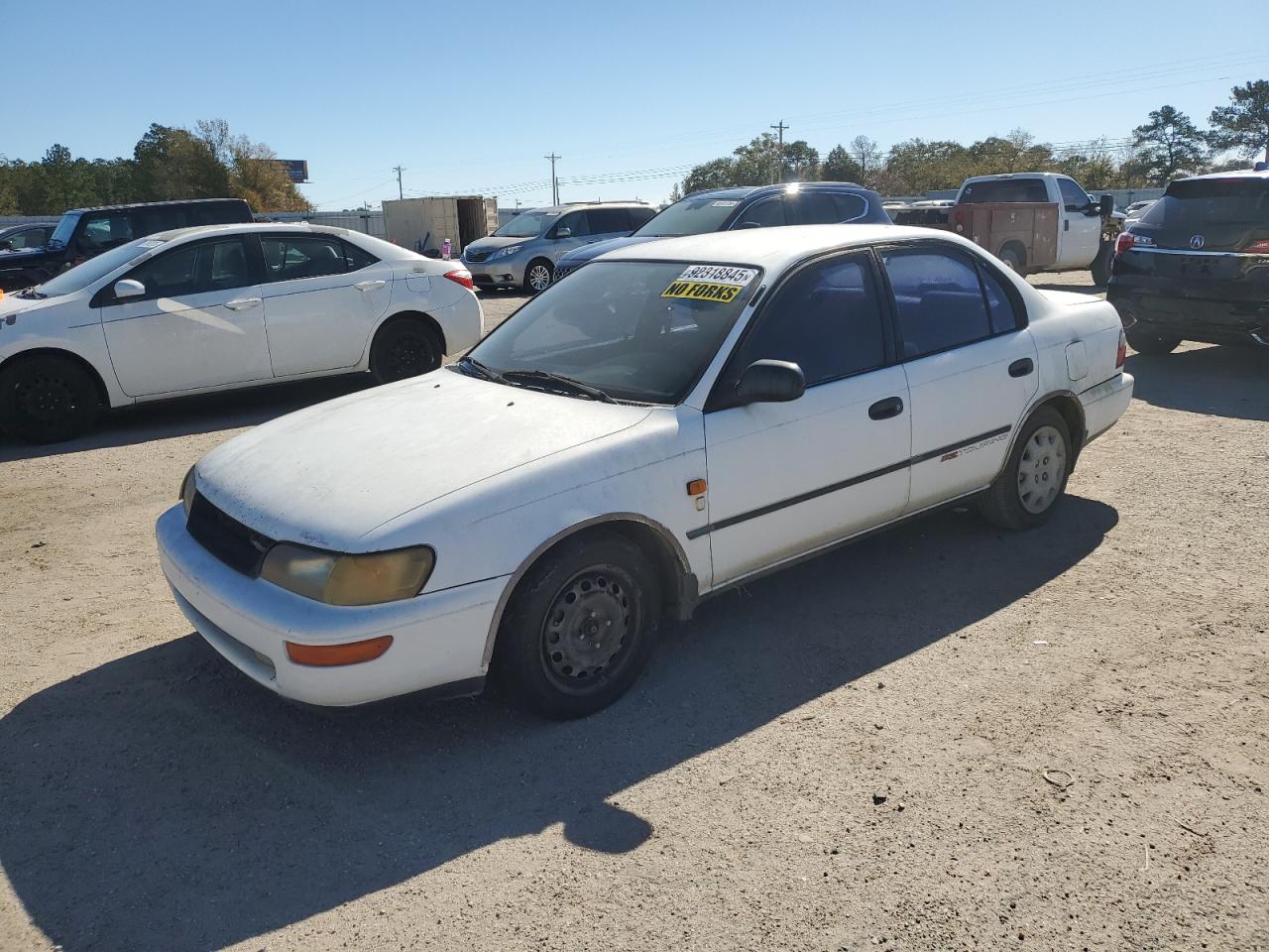 1994 Toyota Corolla Deluxe, VIN JT2AE09B8R0070667 — Minor dents and scratches